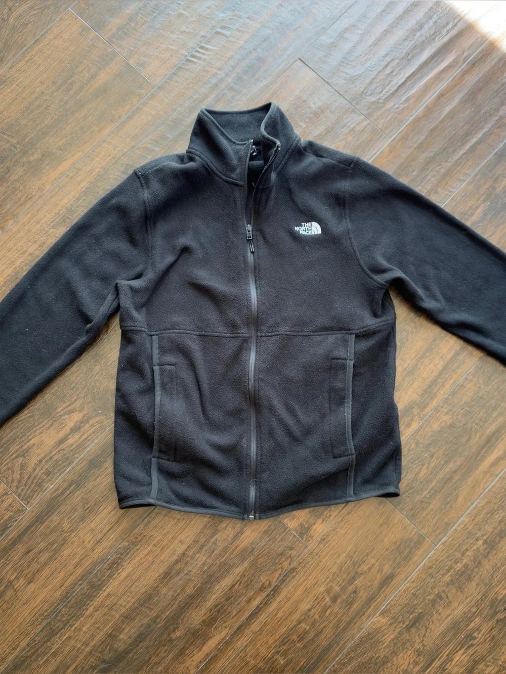 The North Face Black Zip-Up Fleece Jacket